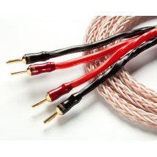 Taga Harmony kolonėlių kabelis Platinum-18 18 AWG OFC Braided Speaker Cable  su Banan tipo kištukais